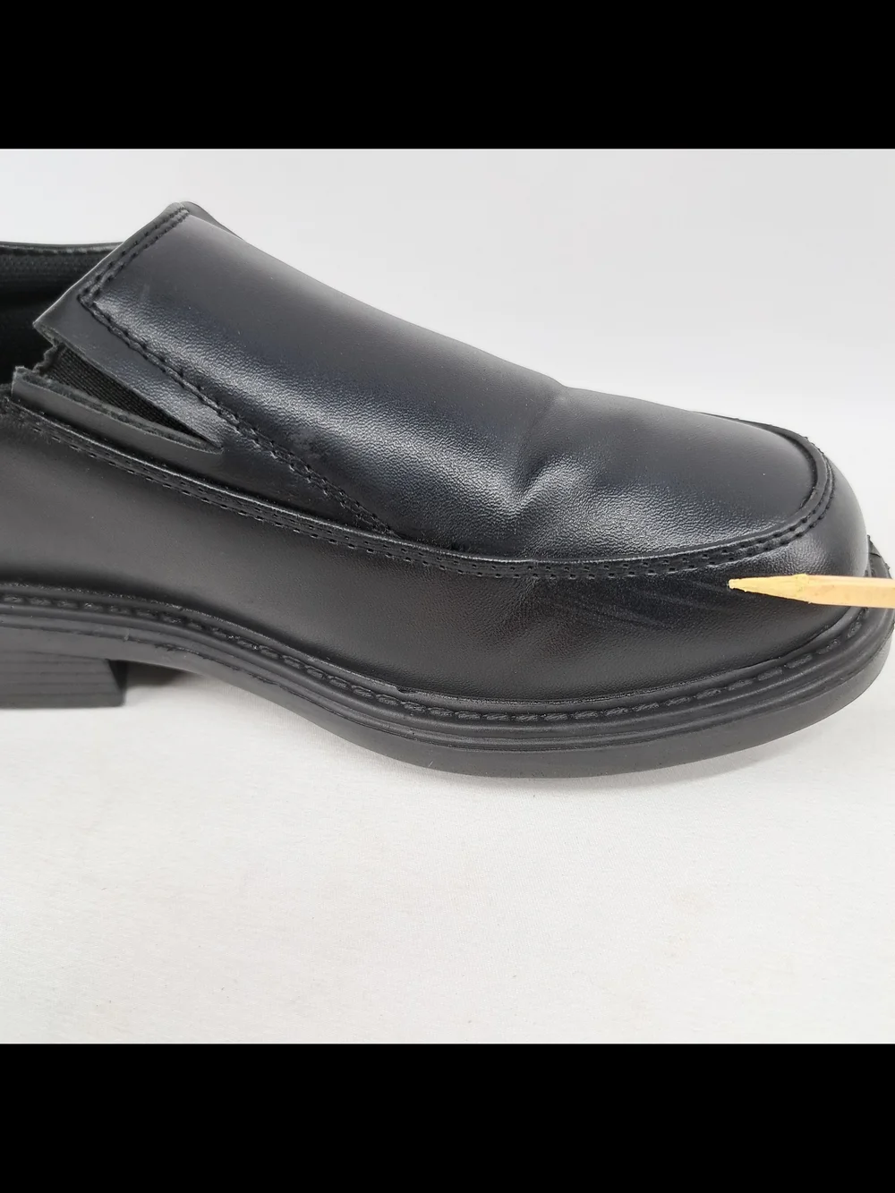French Toast Boys Black Slip On Dress Shoes Loafers School Uniform Formal